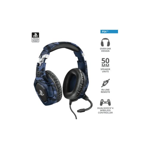Trust GXT 488 Forze-B žičane gaming slu&amp;scaron;alice Slike