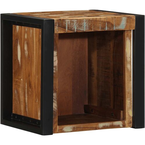 vidaXL Noćni ormarić Višebojni 40x35x40 cm Obrađeno puno drvo Cijene