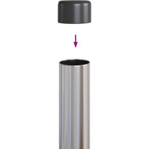VidaXL Ograde 2 pcs Srebrno 50 cm Čelik s pra&amp;scaron;kastim premazom Slike
