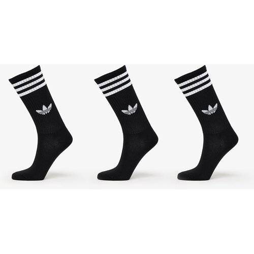 Adidas 3-Stripes High Crew Socks 3-Pack Black/ Lucid Red/ Lucid Blue M Cene