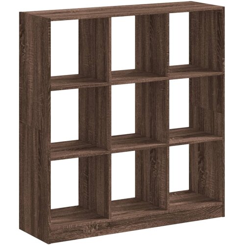 Maison Chic Knjižna omara - Knjižni regal rjavi hrast 102x32x108 cm inženirski les, (21725432) Slike