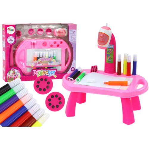  Projector Projector For Drawing Table Pink Cene