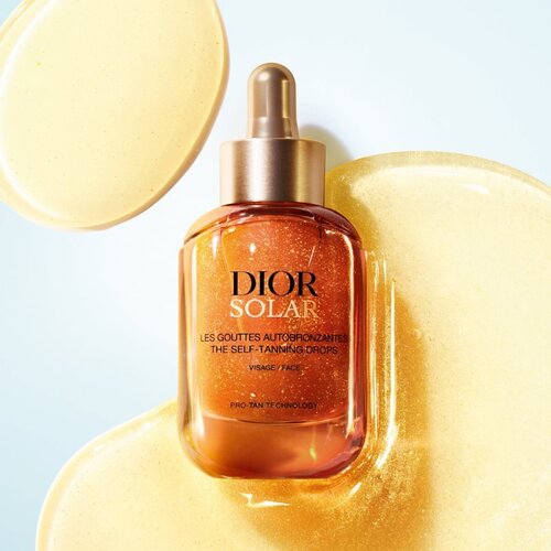 Dior Solar Self Tanning Drops kapi za samotamnjenje za lice i vrat 30 ml Slike