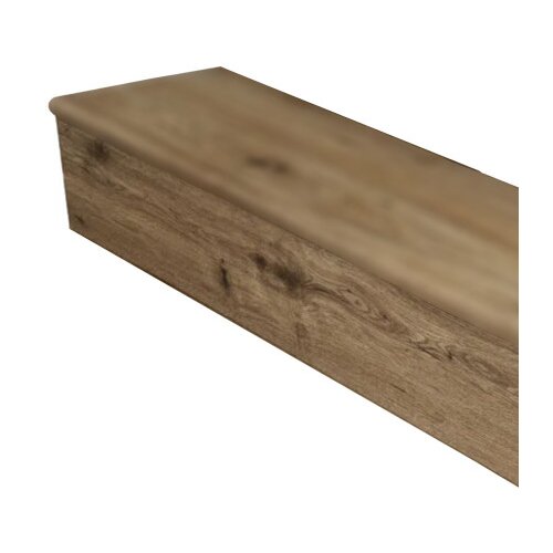 Master Čelo gazi&amp;scaron;ta za stepenice PVC 200x4x1200mm JF156-07111 hrast Slike