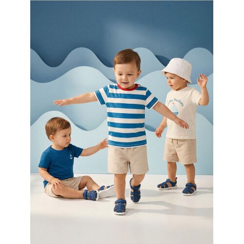 Sinsay Pamukne majice s morskim motivom 3 pack Cene