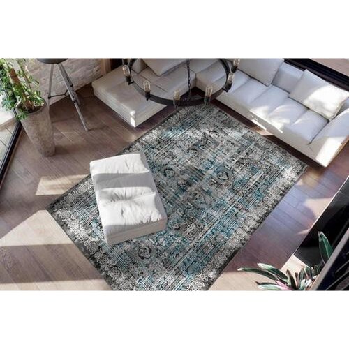 Kayoom VINTAGE PREPROGA 160/230 cm modra Slike