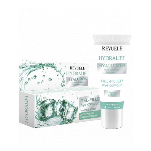 Revuele gel za okoli oči - Hydralift Hyaluron Eye Contour Gel-Filler Anti-fatigue & Dark Circles Cene