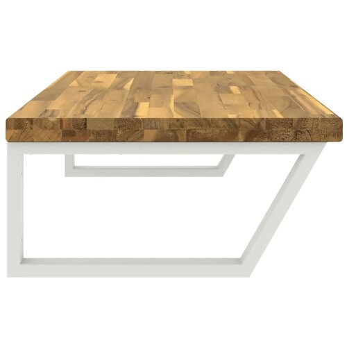  Polica za Lavabo - Umivaonik s prirodnim rubom montirana na zid Bijela - Bjeljenje 90 x 50 x 24 cm Četvrtasto Slike