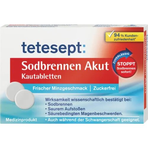 TETESEPT Žgaravica Akut - 20 žvak. tabl. Cijene