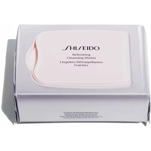 Shiseido Generic Skincare Refreshing Cleansing Sheets robčki za odstranjevanje ličil za globoko čiščenje 30 kos