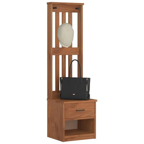 vidaXL Drvo za dvoranu SANDENS 45x40x159,5 cm puno drvo bor Cijene