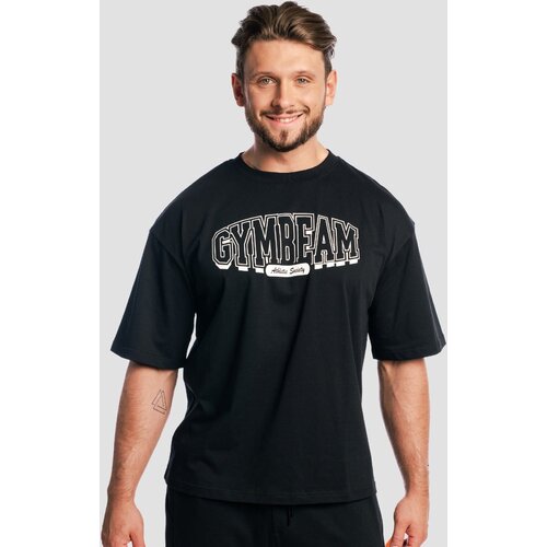 GymBeam Mu&scaron;ka majica Athletic Society Boxy Black XXXL Cene