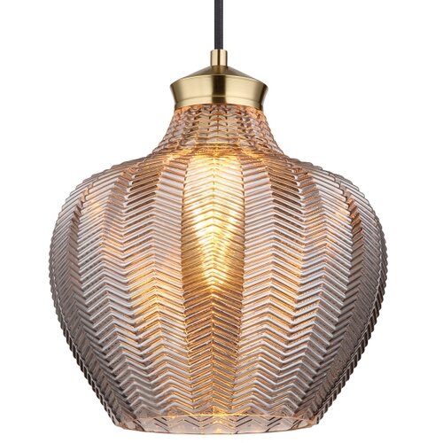 Globo 15898H1 - Luster na sajli JESSICA 1xE27/60W/230V &amp;Oslash; 22 cm zadimljeno staklo Slike