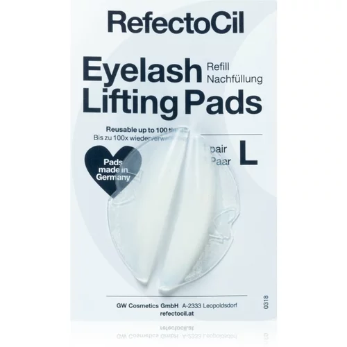 RefectoCil Accessories Eyelash Lifting Pads blazinica za trepalnice velikost L 2 kos