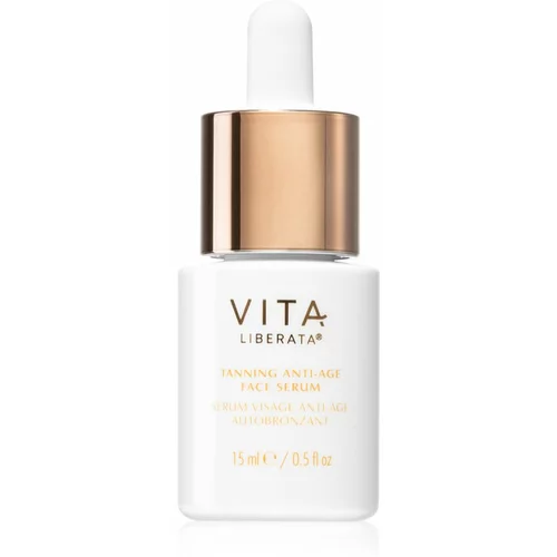 Vita Liberata Tanning Anti-Age Face Serum serum za lice za samotamnjenje protiv starenja 15 ml