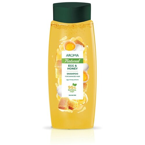 Aroma Natural šampon za kosu Shampoo Egg & Honey Slike
