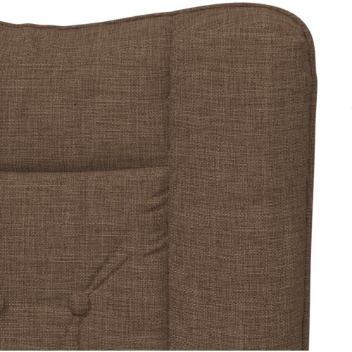  Relaxing Chair Smeđa Tkanina Slike