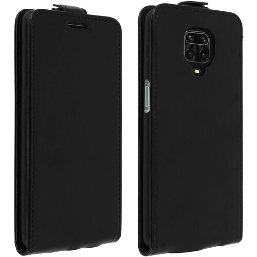 AVIZAR xiaomi redmi note 9S / 9 pro / 9 pro max case vertical flip card holder smooth effect - crn, (20600433) Cene