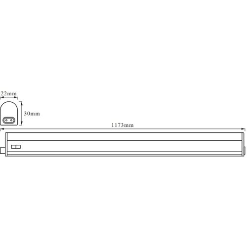 Osram LED svetlo za ispod ormarića BATTEN LED/14W/230V 3000K 117,3 cm Slike