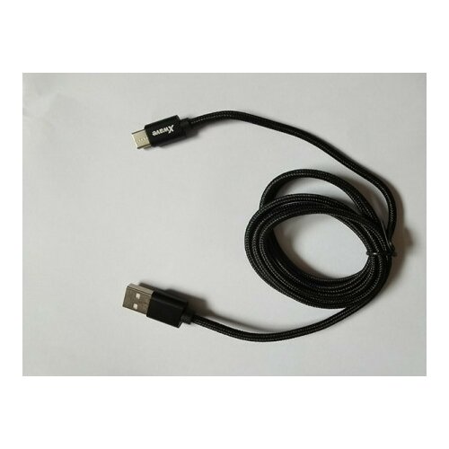 X Wave USB kabl TIP-C/USB 3.0 (tip A-muški) -USB 3.1 (TIP C-muški)/dužina 2m/3A/Aluminium /crni upleteni ( USB TIP-C 2m 3A Al /black mesh ) USB TIP-C 2m 3A Al /black mesh Slike