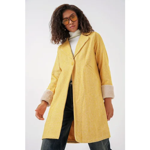 Bigdart 9085 Fish Back Cashew Coat - B.Yellow