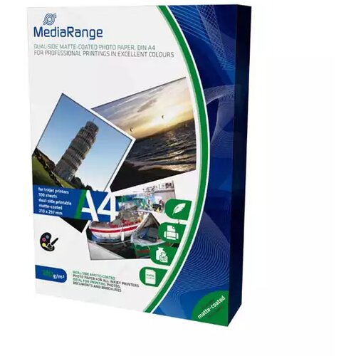 Mediarange FOTO PAPIR A4 100kom 140g MAT DUAL za InkJet pisače , MRINK111 Cene