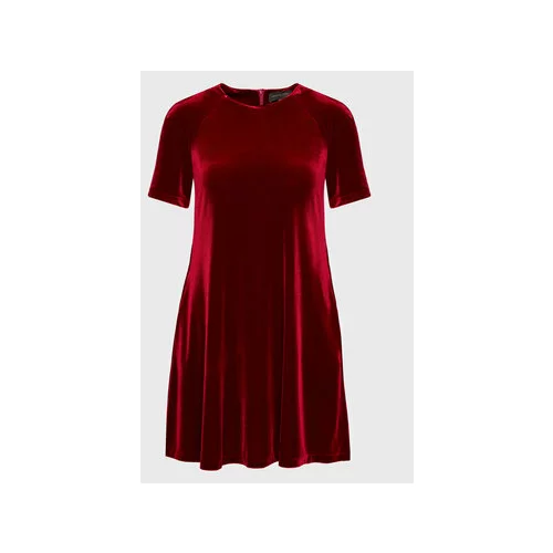 Undress Code Vsakodnevna obleka Wonderland 356 Bordo rdeča Regular Fit