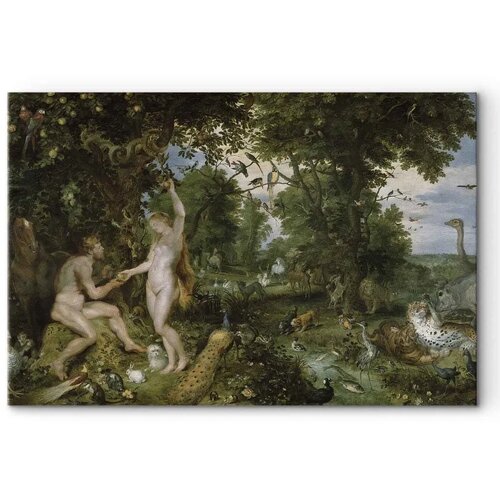  Slika - Peter Paul Rubens &amp;ndash; The Garden of Eden with the Fall of Man 30x20 Premium Print Slike