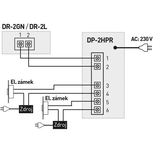 Commax DP-2HPRD / DR-2GN- Slike
