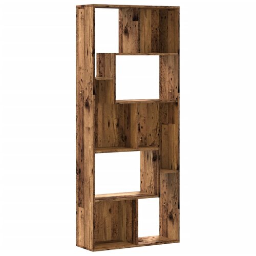 Maison Chic Knjižna omara - Knjižni regal starinski les 67x24x161 cm inženirski les, (21726208) Cene
