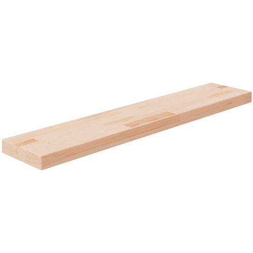 VidaXL Polica 100x20x4 cm neobdelana trdna hrastovina Slike