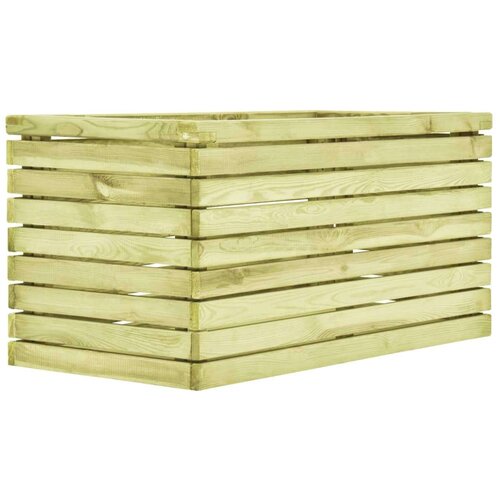  Posuda za cvijeće 100 x 50 x 50 cm od impregnirane borovine Cijene