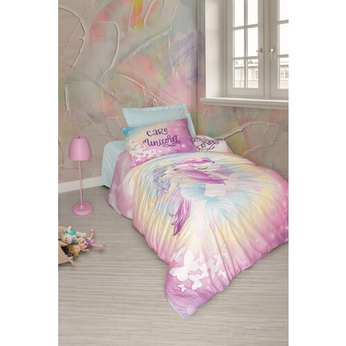 Lessentiel Maison set Single dečije posteljine Sirena v2, 160x220 cm, Tirkizna Slike