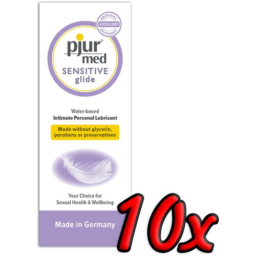 Pjur med Sensitive Glide 2ml 10 pack Slike