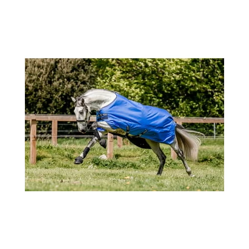 Horseware Ireland Zunanja odeja Amigo Hero Ripstop 50 g, modra/mornarsko siva - 155 cm