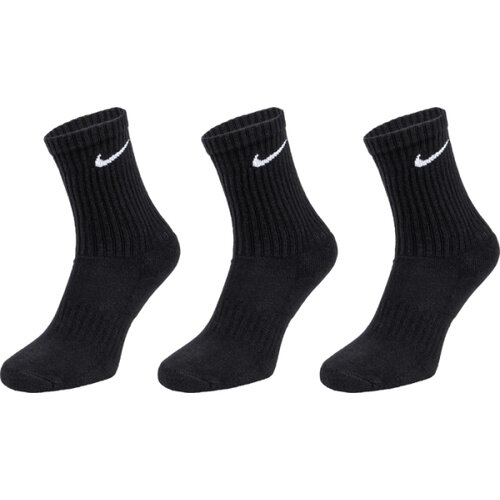 Nike Everyday Cush 3-Pack Crew Socks Black/ White Slike