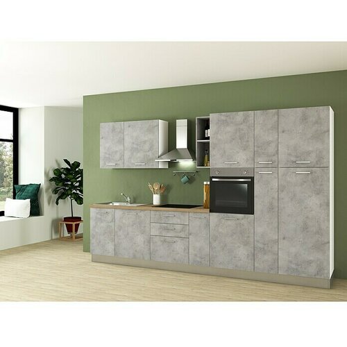 Marinelli Cucine Montažna kuhinja Cassiopea (&amp;Scaron;irina: 345 cm, S električnim uređajima) Slike