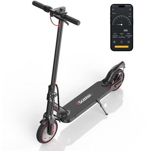 iScooter i9 gnezdena električna kolesarica z 350W motorjem, 7,5Ah baterijo, največjo hitrostjo 30 km/h, dosežkom 30 km in aplikacijo, (22095191) Cene