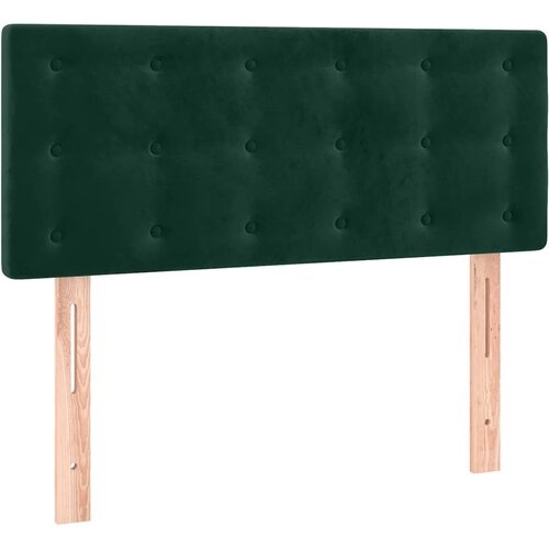 Box spring krevet s madracem tamnozeleni 90x200 cm bar&amp;scaron;unasti Slike