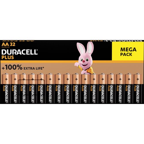 Duracell Plus-AA BP32 mignon (AA)-baterija alkalno-manganov 1.5 V 32 kos, (20431064) Cene