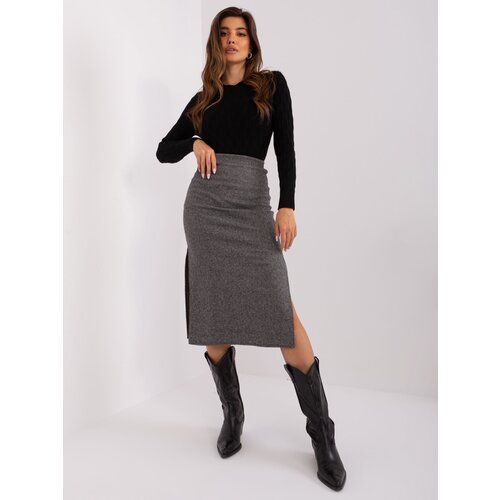 LAKERTA Skirt-LK-SD-509400.87P-Grey-Black Cene