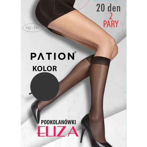 Raj-Pol Woman's Knee Socks Pation Eliza 20 DEN