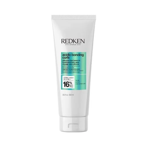 Redken Acidic Bonding Curls Leave-in Treatment njega kose bez ispiranja kovrčava kosa oštećenu kosu 250 ml za ženske