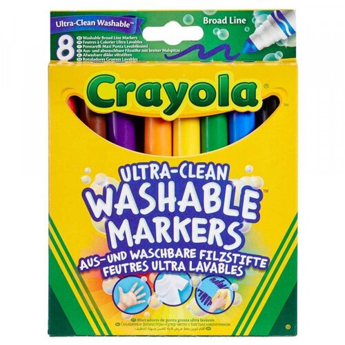 Crayola Ultra-Clean - Maxi pralni flomastri Cene