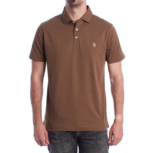 U.S. Polo Assn. Polo majice kratki rokavi US41197058-269 Kostanjeva Cene