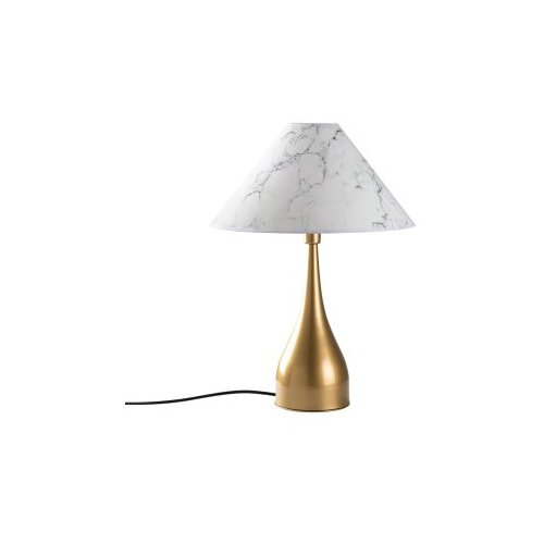Opviq Stona lampa Luna-15275, 50x50x68 cm, IP20, Zlatno-bijela boja Slike