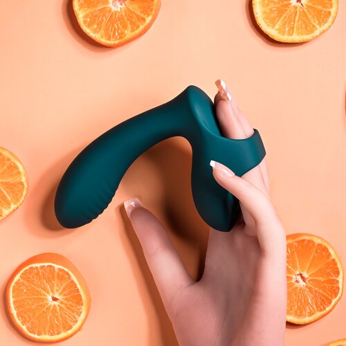 Playboy Wrapped Around Your Finger Deep Teal Cene