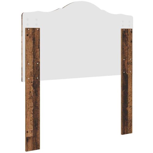  Uzglavlje s uzglavljem Staro drvo 80 cm Konstruirano drvo Slike