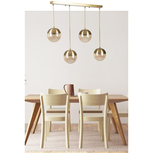 Opviq Küre 8709-6 gold chandelier Slike