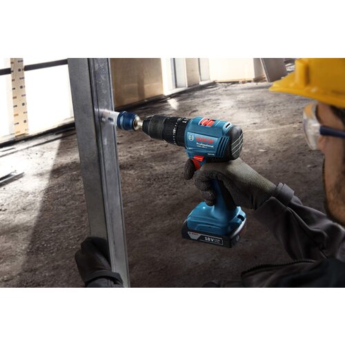 Bosch akumulatorska vibraciona bu&amp;scaron;ilica - odvrtač gsb 185-Li; 18V 1x2,0 ah u koferu (06019K3101) Slike